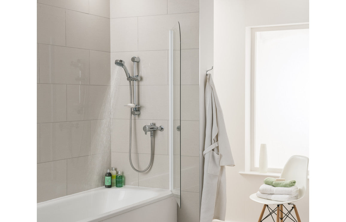 Triton Dene Sequential Thermostatic Mixer - Chrome