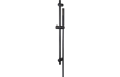 Vema Maira Black ABS Riser Rail w/Hose & Handset