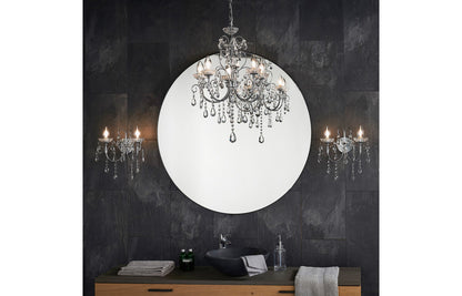 Pavo 5 Arm Chandelier Ceiling Light - Chrome
