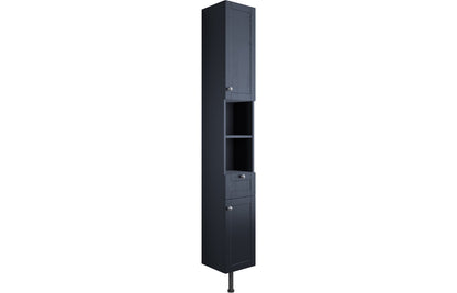 Badar 300mm 2 Door Tall Unit - Indigo Ash