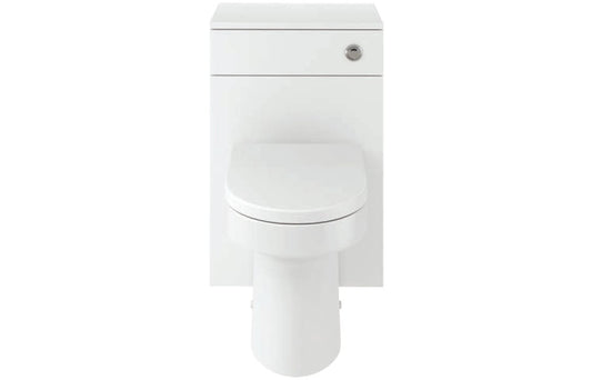 Zosma 500mm Laurus WC Unit Pack - White Gloss