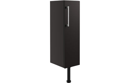 Atlas 200mm Toilet Roll Unit - Matt Graphite Grey
