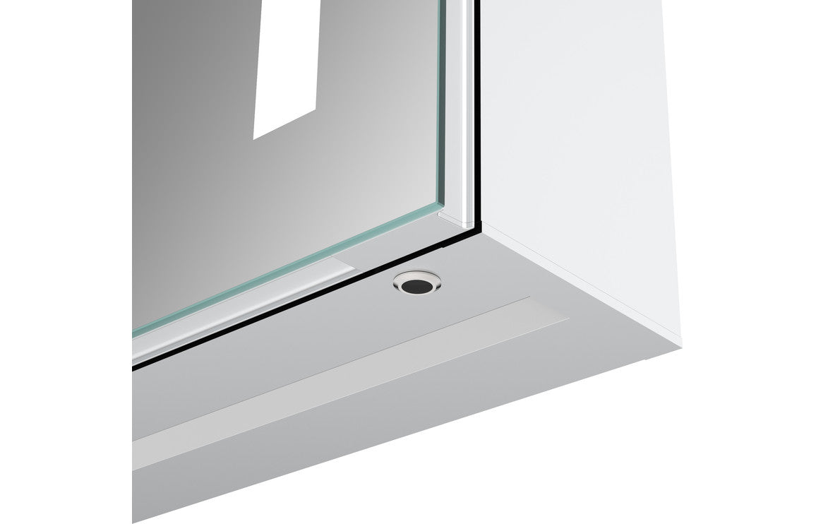 Svetlama 500mm 1 Door Front-Lit LED Mirror Cabinet