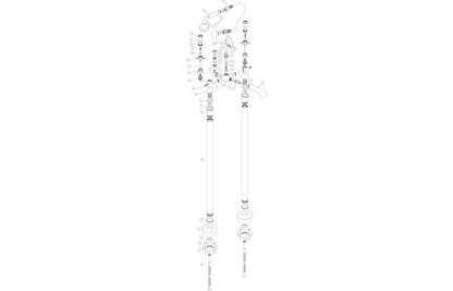 Arpina Basin Mixer & Pop Up Waste - Chrome