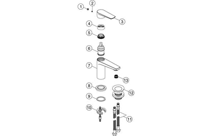 Hydra Bath/Shower Mixer & Shower Kit - Chrome
