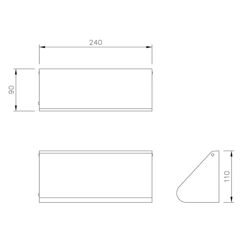 Dolphin Prestige Double Toilet Roll Holder
technical