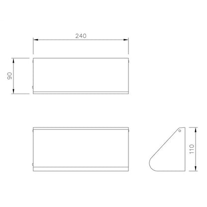 Dolphin Prestige Double Toilet Roll Holder
technical
