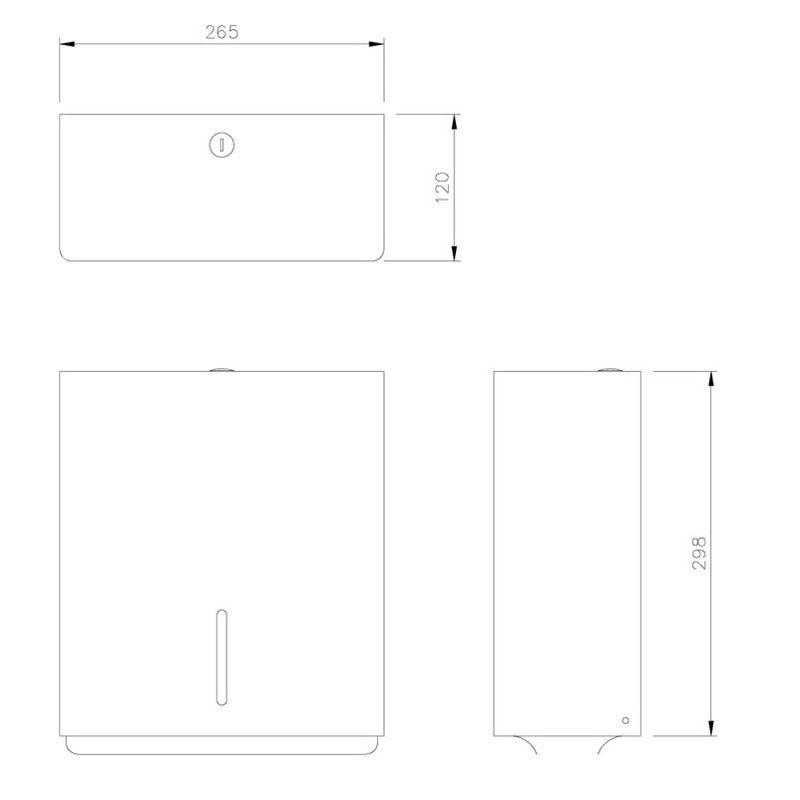 Dolphin Prestige Paper Towel Dispenser
technical 
