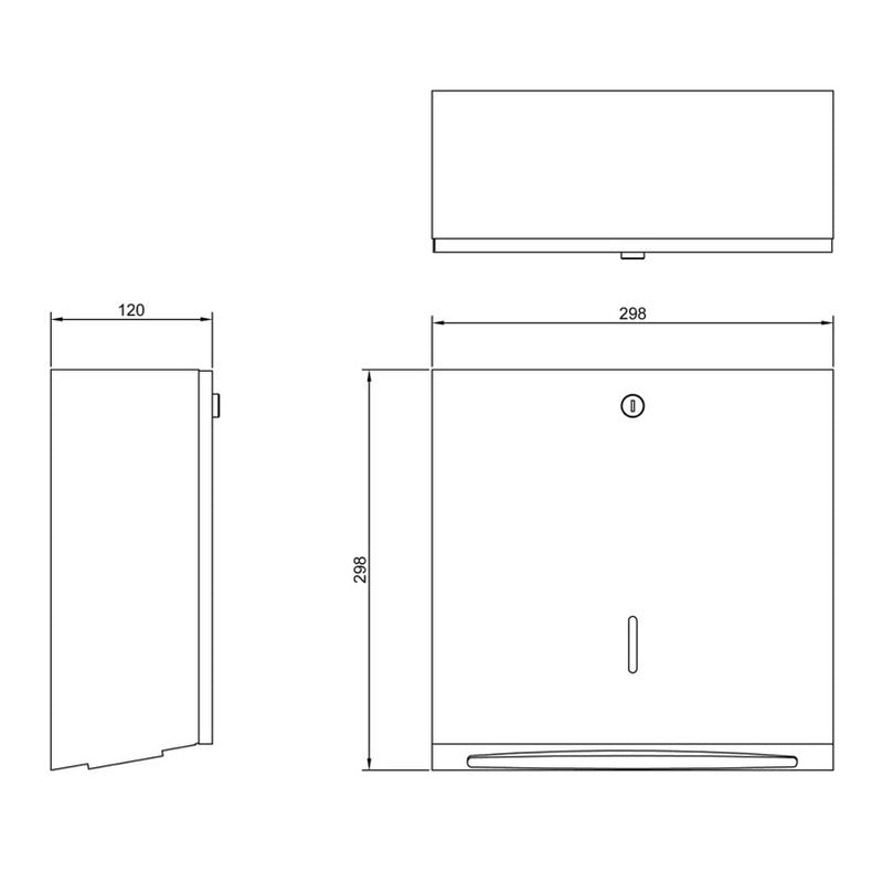 Dolphin Prestige Paper Towel Dispenser
TECHNICAL