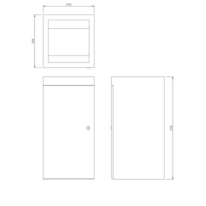 Dolphin Waste Bin with Lid
technical