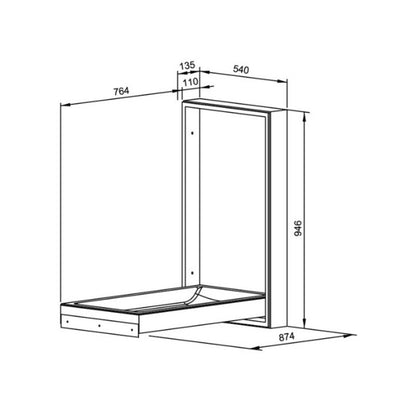 Dolphin Vertical Baby Changing Unit – Surface Mounted
technical