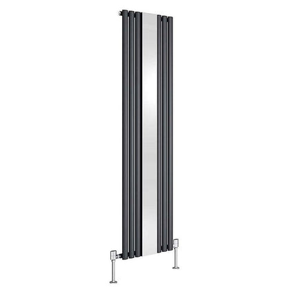 Cove Vertical Single Panel Radiator with Mirror
