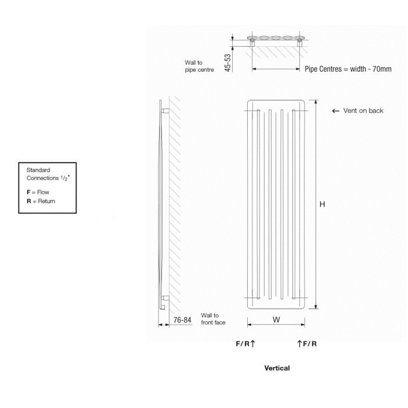 Drifter Vertical Designer Radiators
technical 