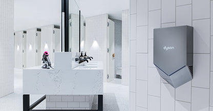 Dyson V Blade Hand dryers Finished in  nickel