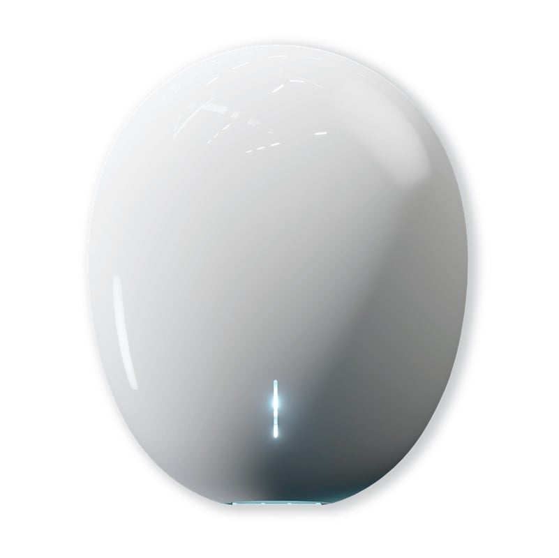 EHD Pebble Plug and Go White - front view 