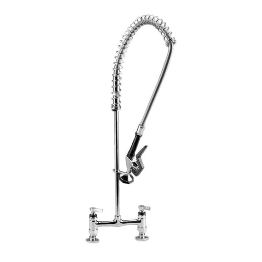 KWC DVS Deck Pattern Mixer Overhead Spray
