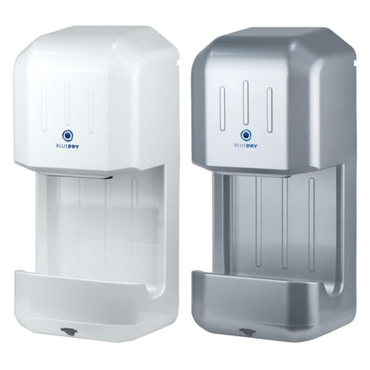Fast Dry Hand Dryer in 2 finishes White Or Silver