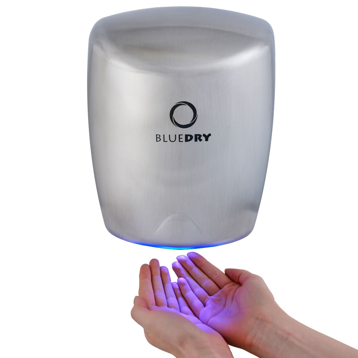 Fast Speed Hand Dryer Blue Dry Jet Brushed