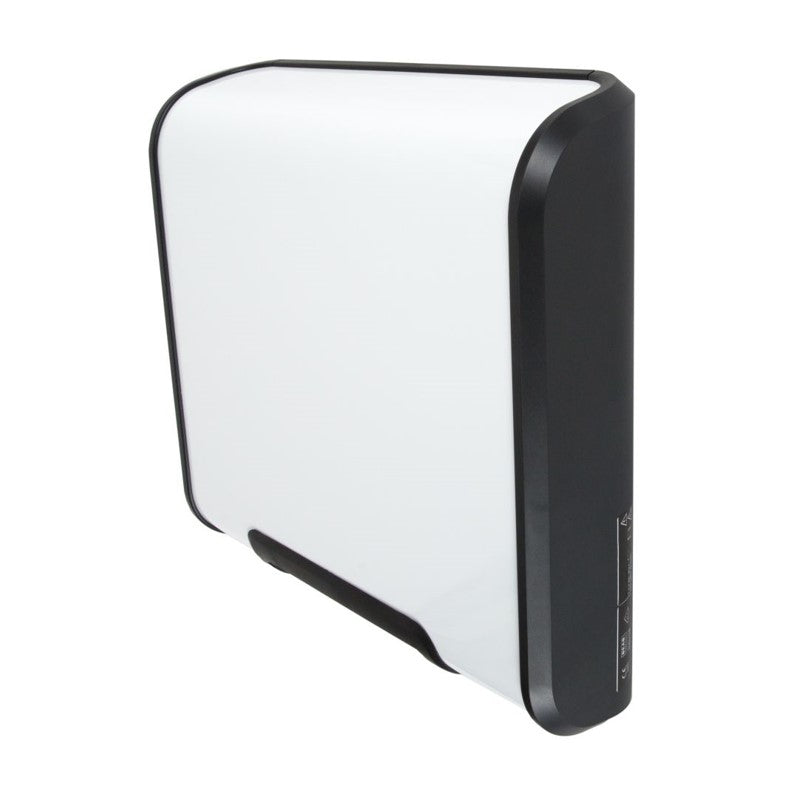 Freedom Slimline Hand Dryer White Angle 