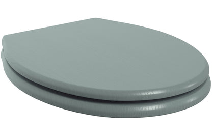 Lavana Soft Close Wood Effect Toilet Seat - Sea Green Ash