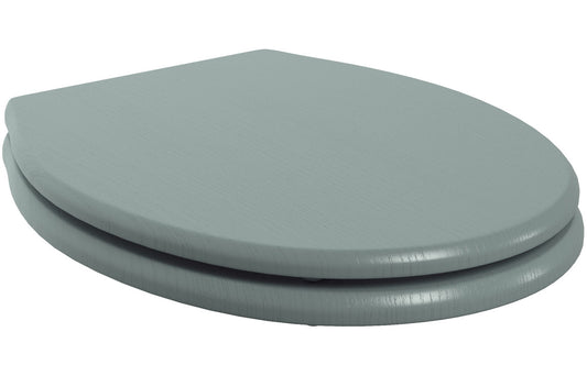 Lavana Soft Close Wood Effect Toilet Seat - Sea Green Ash
