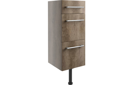 Atlas 300mm 3 Drawer Unit - Nebraska Oak