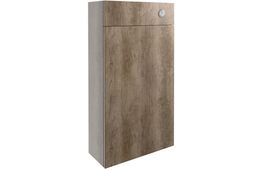 Atlas 500mm Slim WC Unit - Nebraska Oak