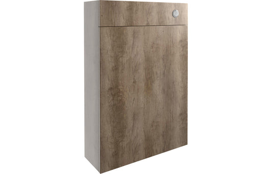Atlas 600mm Slim WC Unit - Nebraska Oak