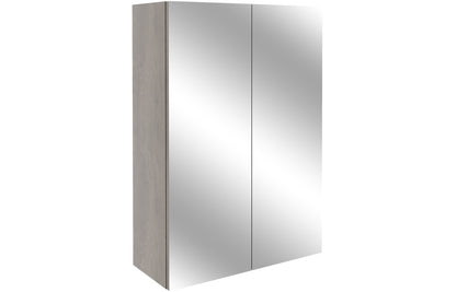 Atlas 500mm Mirrored Unit - Nebraska Oak