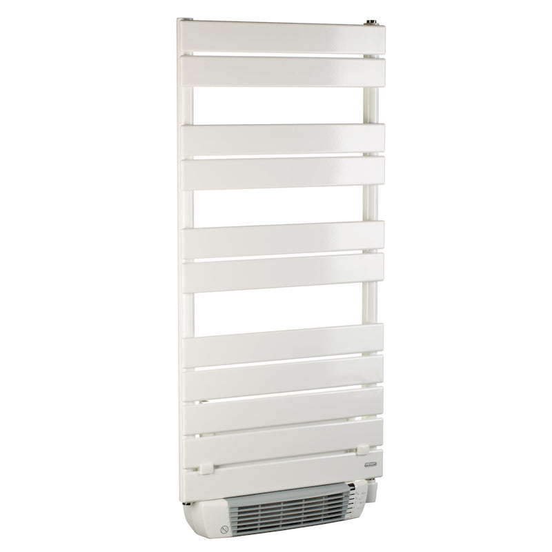 De'Longhi Ghibli White Electric Towel Rail With Fan