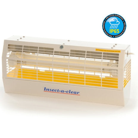 Glu60 Fly Killer in Stainless Steel with Shatter Resistant Lamp
