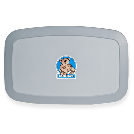Horizontal Baby Change Station - Grey closed