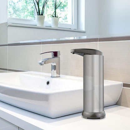 280ml Free Standing Automatic Dispenser Silver