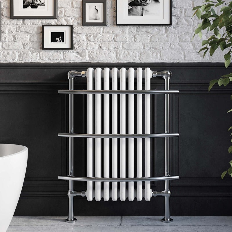 Huby 8 Column Traditional Towel Rail 
