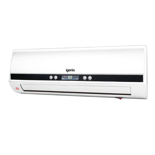 Igenix 2kW PTC Wall Fan Heater White