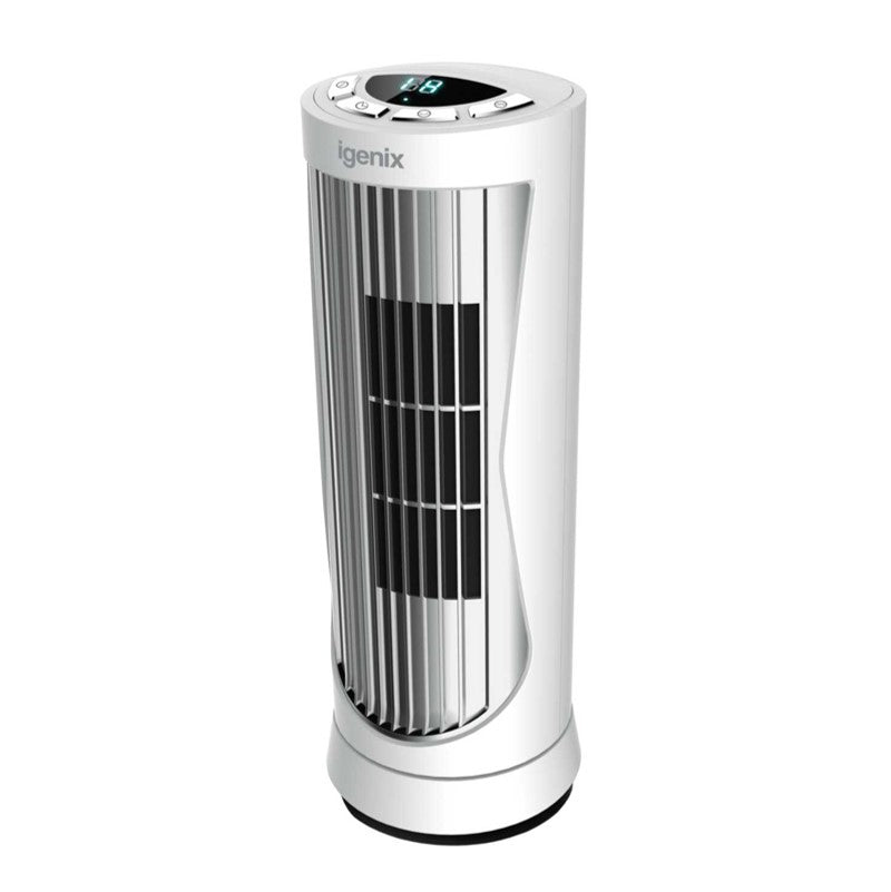 Igenix 12 Inch Mini Tower Fan with 8 Hour Timer
DF0022WH
White