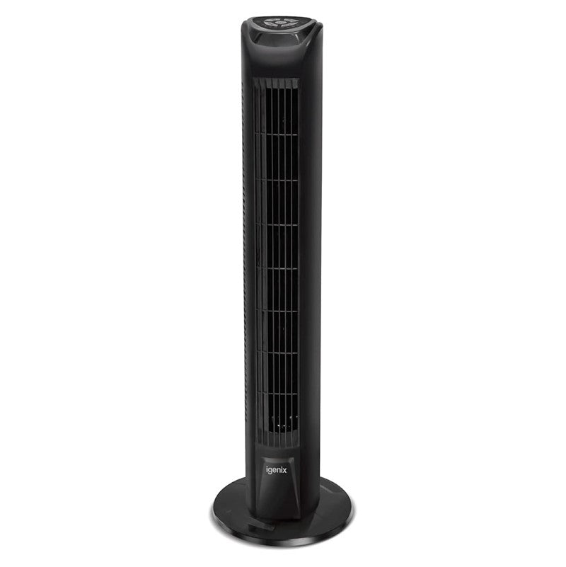 Igenix 30" Tower Fan with 7 Hour Timer and Remote Control
Black