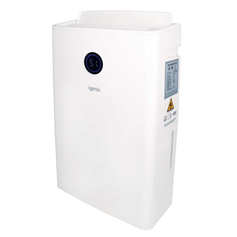 Igenix 20 Litre Dehumidifier White
side 