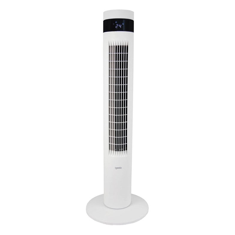 Igenix 35" Digital Tower Fan
White