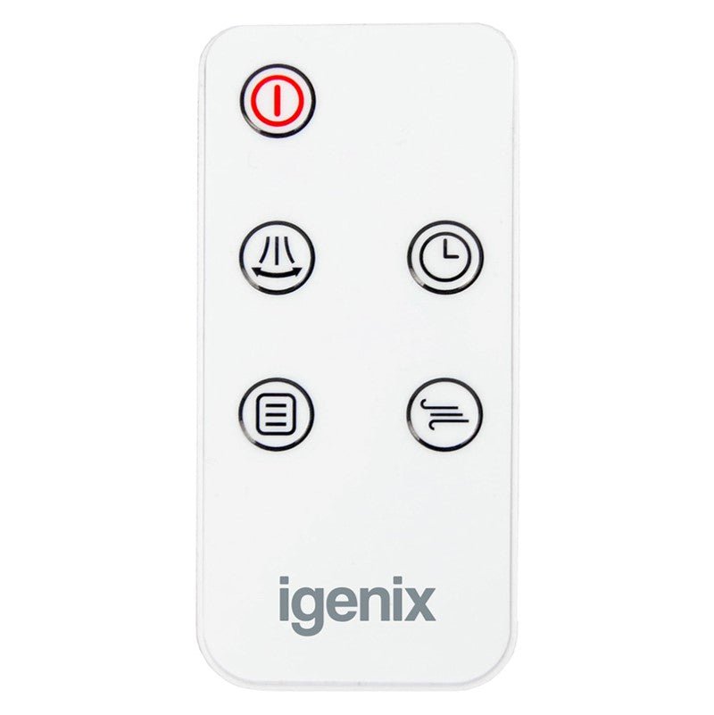 Igenix 35" Digital Tower Fan
White Remote
