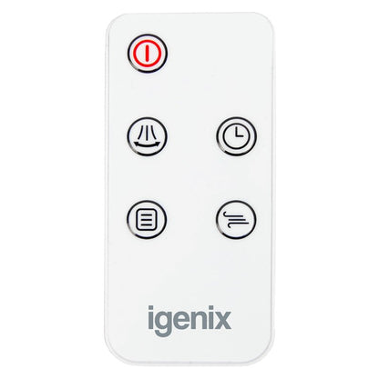 Igenix 35" Digital Tower Fan
White Remote