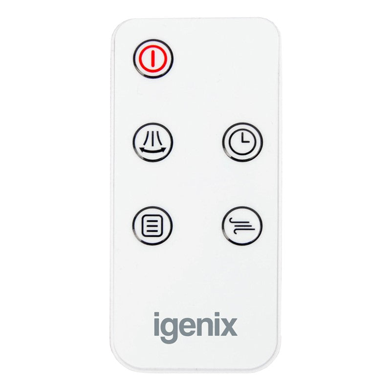 Igenix 43" Digital Tower Fan
White
Remote