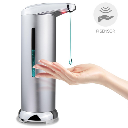 280ml Free Standing Automatic Dispenser Silver