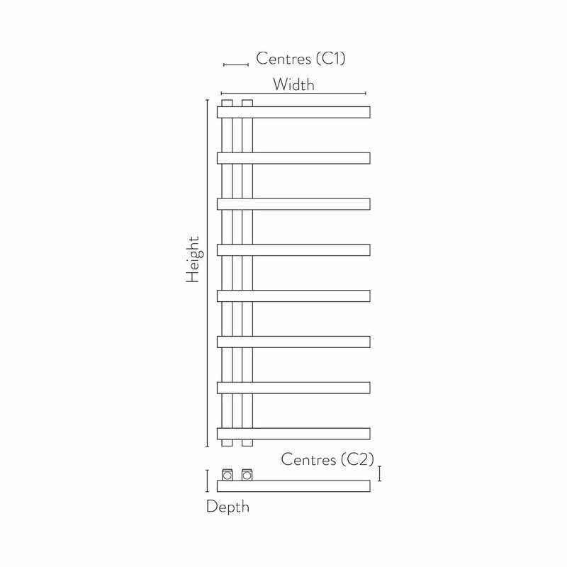Irani Designer Towel Rail
Technical