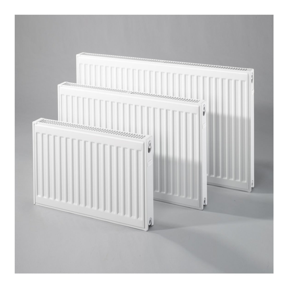 600mm High Double Panel Single Convector Compact Radiator