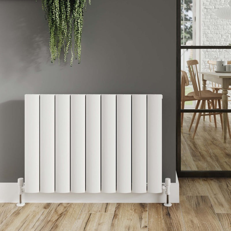 Korali Horizontal Designer Radiator 
White