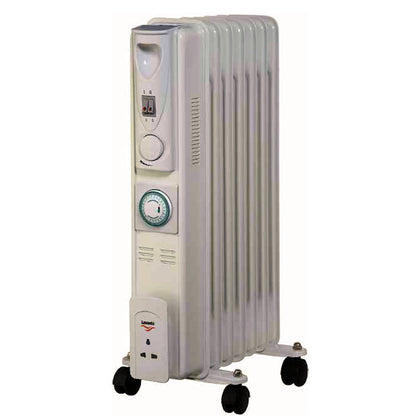 Levante Slimline Oil Filled Radiator 1.5kW