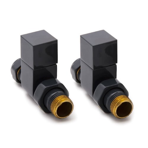 Loge Straight Manual Radiator Valve