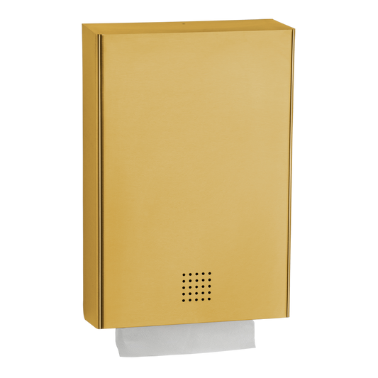 One Brass Paper Towel Dispenser Large, ME-103, Proox