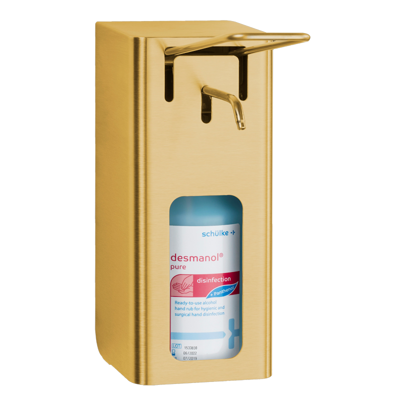 One Brass Sanitiser Dispenser 500ml Cartridge, ME-141-EB